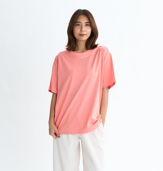 【OUTLET】Roxy Fitness BE ACTIVE TEE ウィメンズ フィットネス 半袖Tシャツ 速乾・UVカット機能<2025FW ACTIVE BY NATURE COLLECTION>