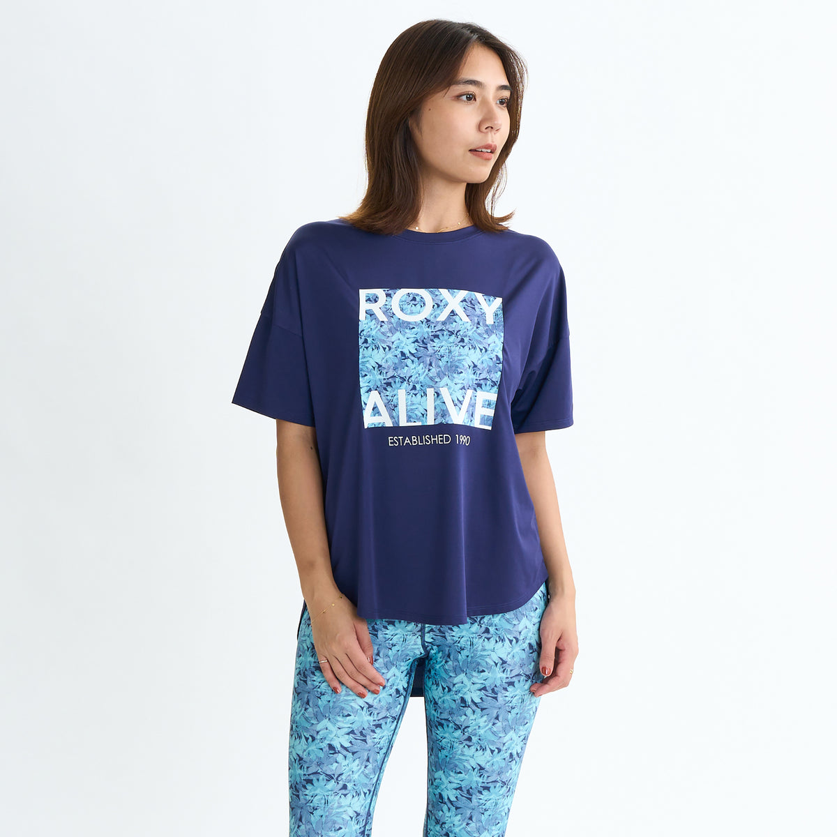 Roxy Fitness HAVE A GREAT DAY S/S TEE ウィメンズ フィットネス 半袖