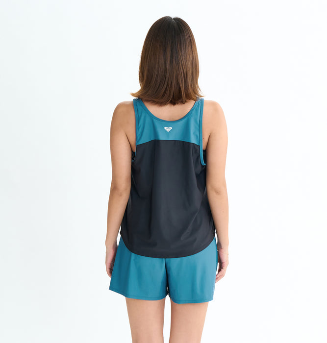 Roxy Fitness KEEP SMILING ウィメンズ フィットネス水着 水陸両用