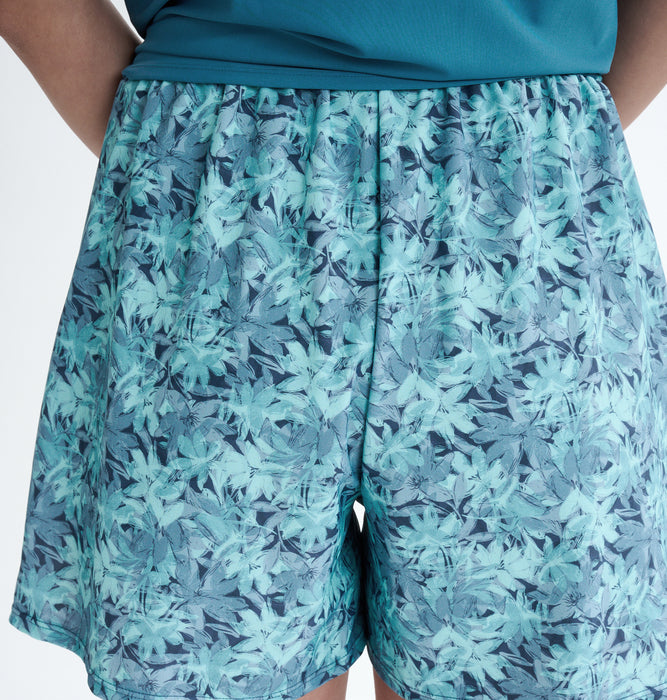 【OUTLET】Roxy Fitness KEEP SMILING ウィメンズ フィットネス水着 水陸両用 めくれ防止