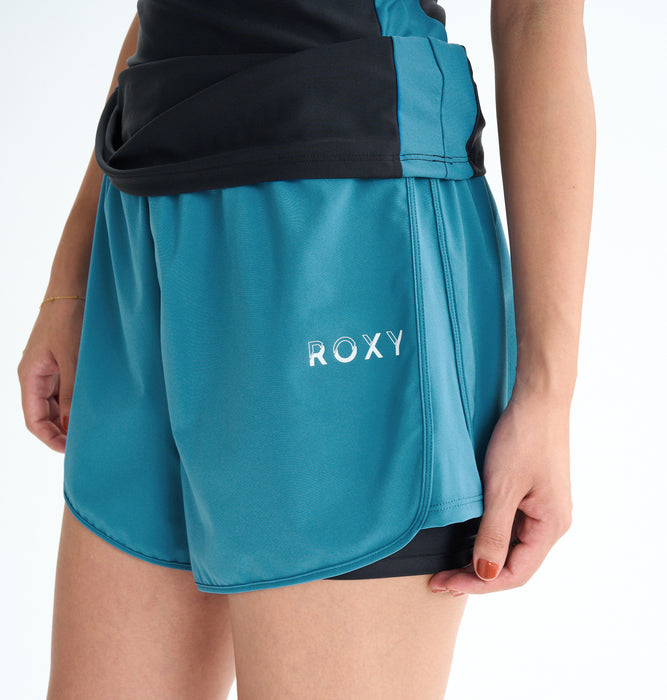 【OUTLET】Roxy Fitness YOU’LL DO FINE ウィメンズ フィットネス 水陸両用水着 セットアップスイムウェア
