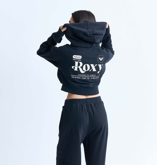 Roxy BORN TO BE ROXY フーディ ジップパーカー