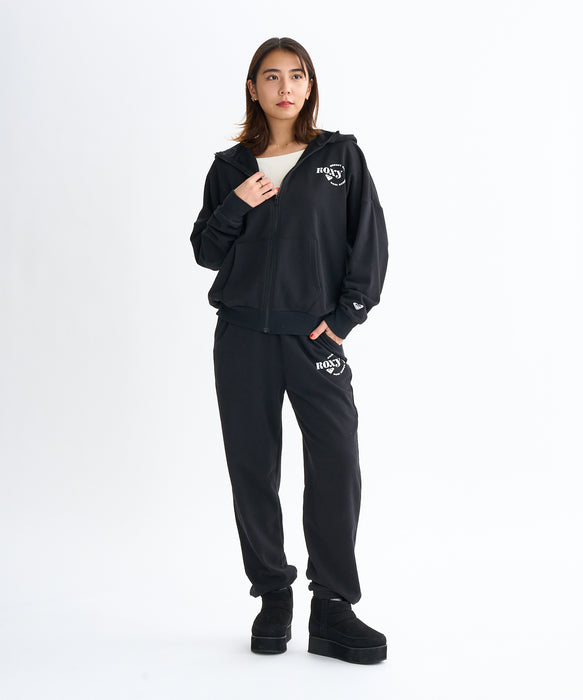 Roxy JIVY ZIP HOODIE ウィメンズ ジップアップフーディ フード付きパーカ 裏毛