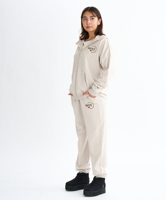 Roxy JIVY ZIP HOODIE ウィメンズ ジップアップフーディ フード付きパーカ 裏毛