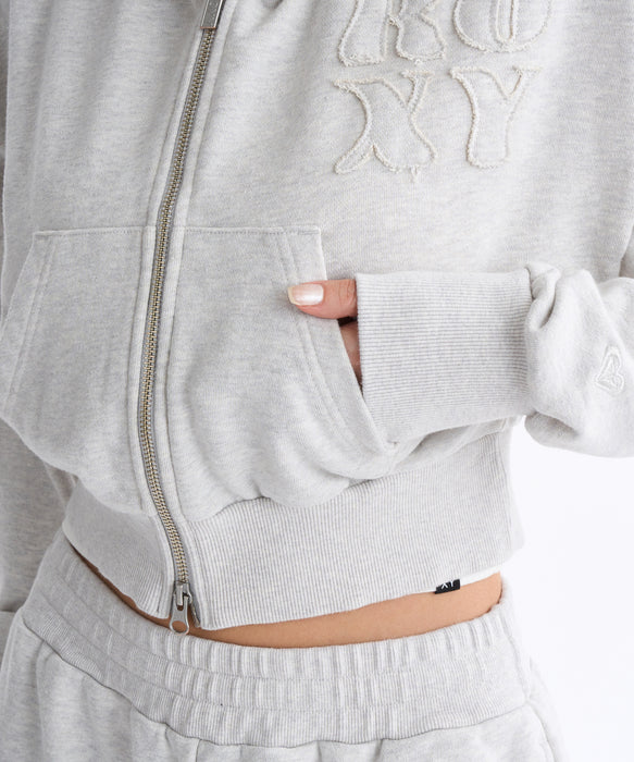 Roxy YOLO ZIP ウィメンズ ジップアップフーディ フード付きパーカ 長袖 <2025FW HEART WAVE>