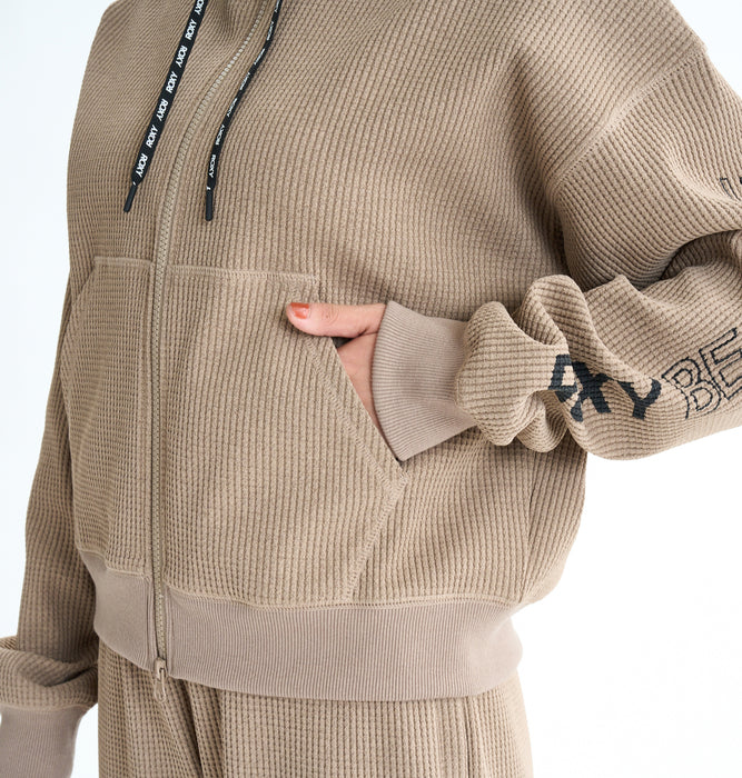 【OUTLET】Roxy Fitness BE ACTIVE HOODIE ウィメンズ フィットネス フード付きパーカ 長袖 <2025FW ACTIVE BY NATURE COLLECTION>