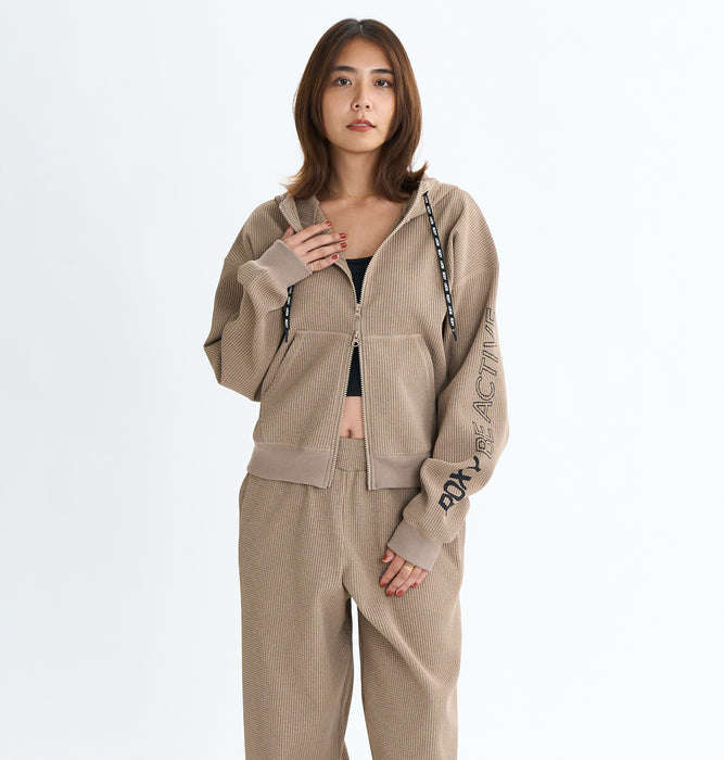 【OUTLET】Roxy Fitness BE ACTIVE HOODIE ウィメンズ フィットネス フード付きパーカ 長袖 <2025FW ACTIVE BY NATURE COLLECTION>