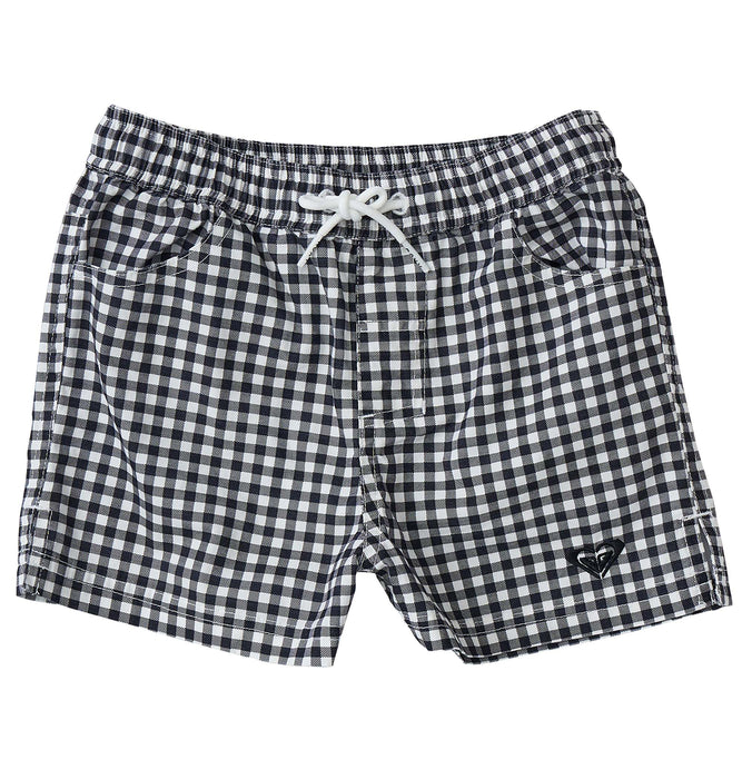 【OUTLET】Roxy MINI PICNIC GINGHAM SHORTS キッズ ボードショーツ