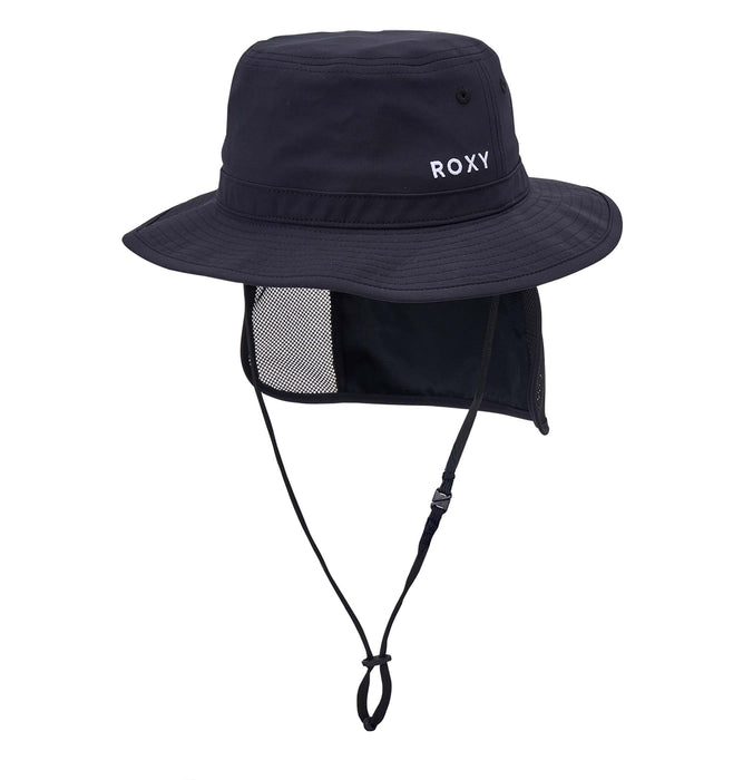 【OUTLET】Roxy MINI BURNING SUN キッズ ハット 撥水加工 アウトドアハット 冷感機能