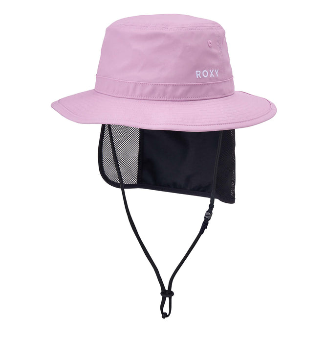 【OUTLET】Roxy MINI BURNING SUN キッズ ハット 撥水加工 アウトドアハット 冷感機能