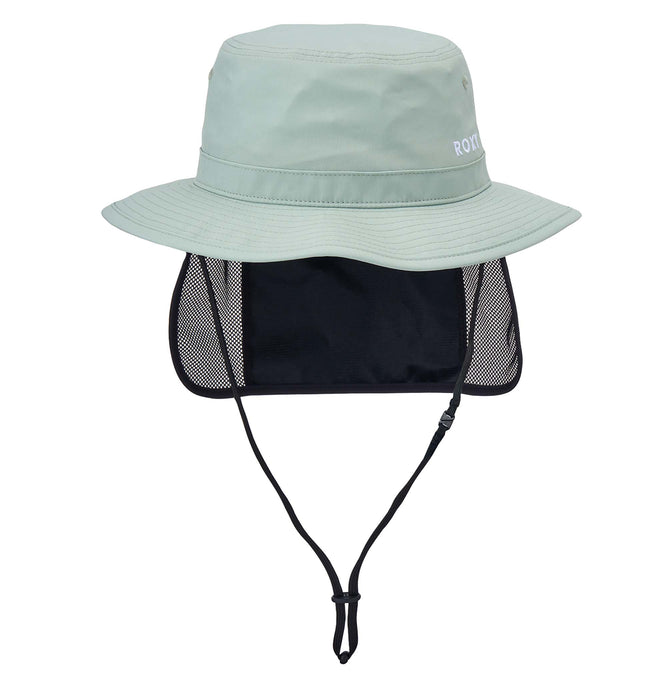 【OUTLET】Roxy MINI BURNING SUN キッズ ハット 撥水加工 アウトドアハット 冷感機能