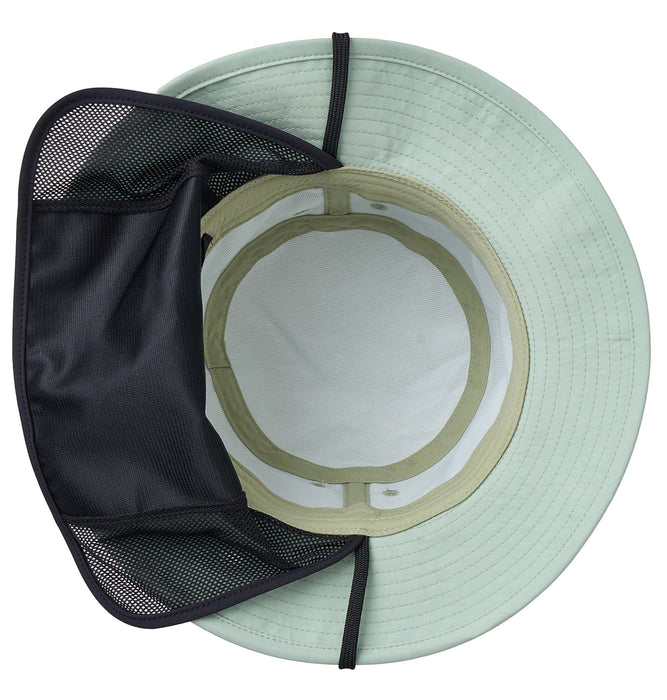 【OUTLET】Roxy MINI BURNING SUN キッズ ハット 撥水加工 アウトドアハット 冷感機能