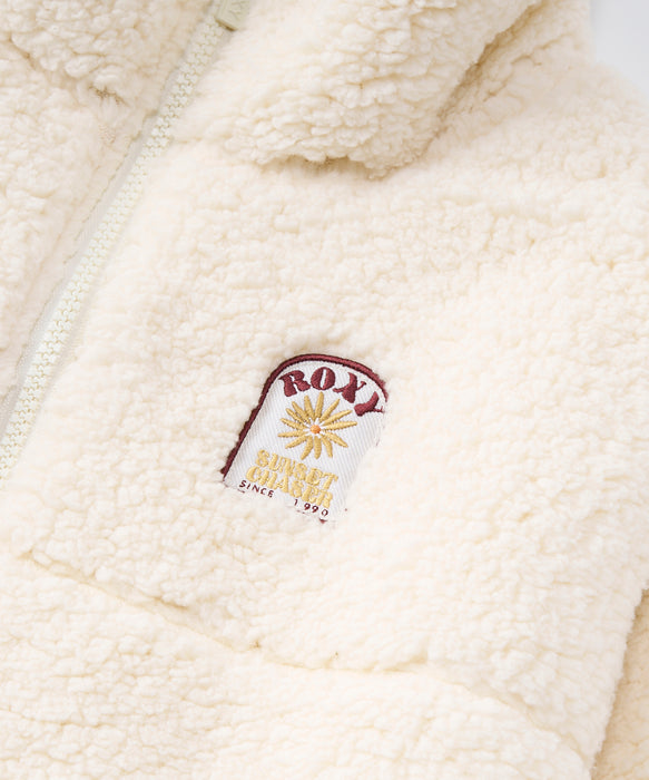 Roxy MINI BELLIS  BOA JACKET キッズ ボアジャケット 撥水加工 中綿