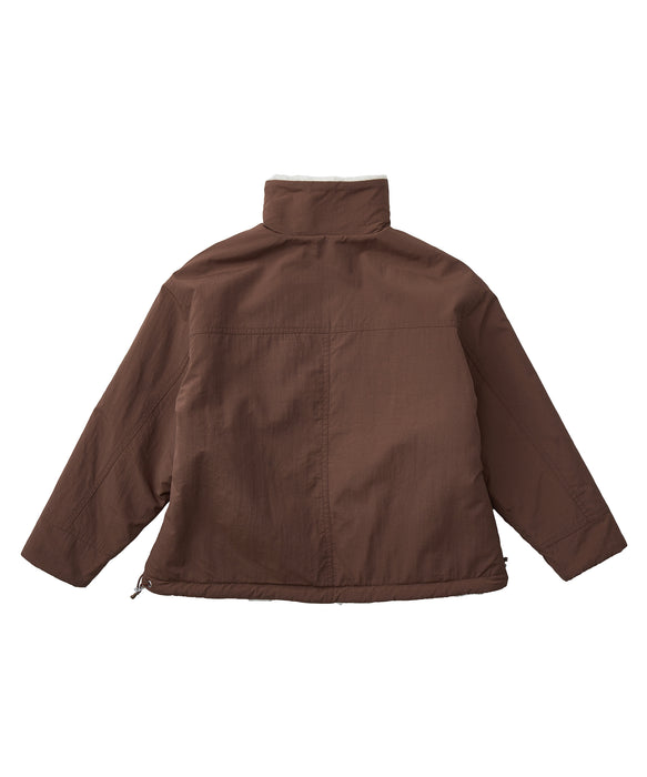 Roxy MINI CHEER UP キッズ ボア リバーシブルジャケット 撥水加工