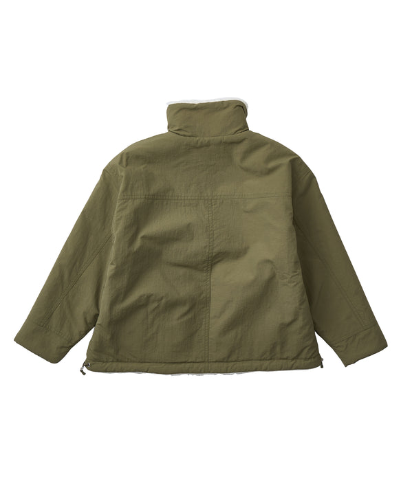 Roxy MINI CHEER UP キッズ ボア リバーシブルジャケット 撥水加工