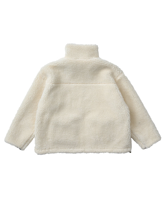 Roxy MINI CHEER UP キッズ ボア リバーシブルジャケット 撥水加工