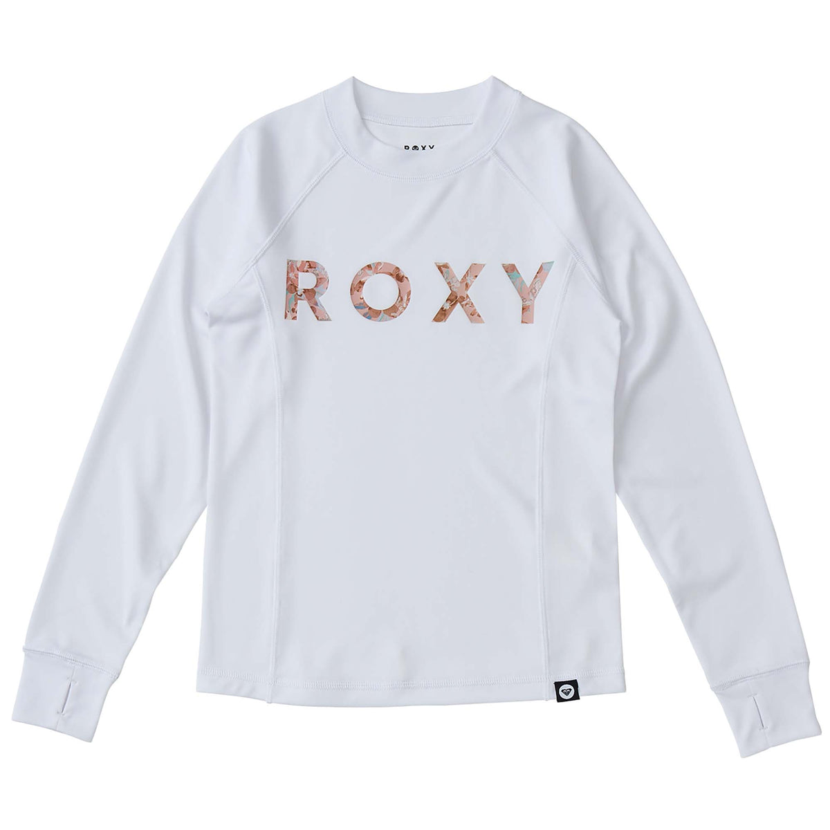 OUTLET】Roxy MINI ARTSY FLORAL LOGO キッズ ラッシュガード