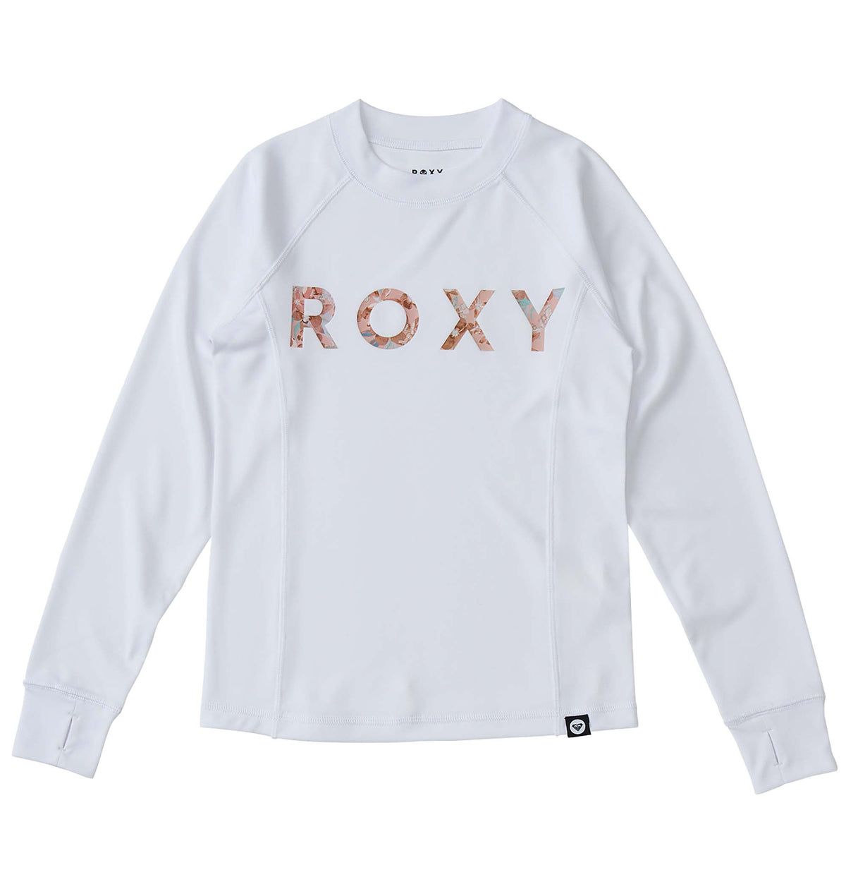 OUTLET】Roxy MINI ARTSY FLORAL LOGO キッズ ラッシュガード