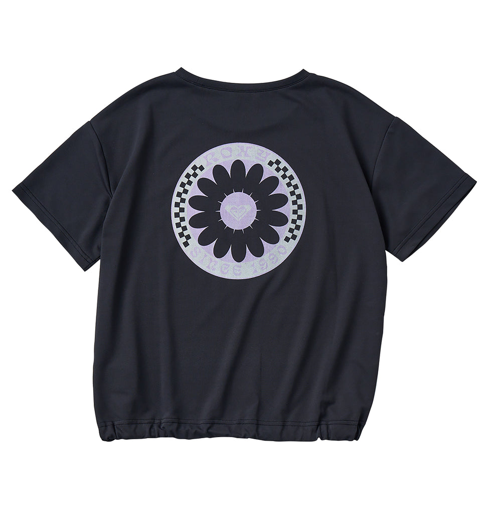 OUTLET】Roxy MINI WILD FLOWER キッズ 半袖ラッシュガード スキンケア