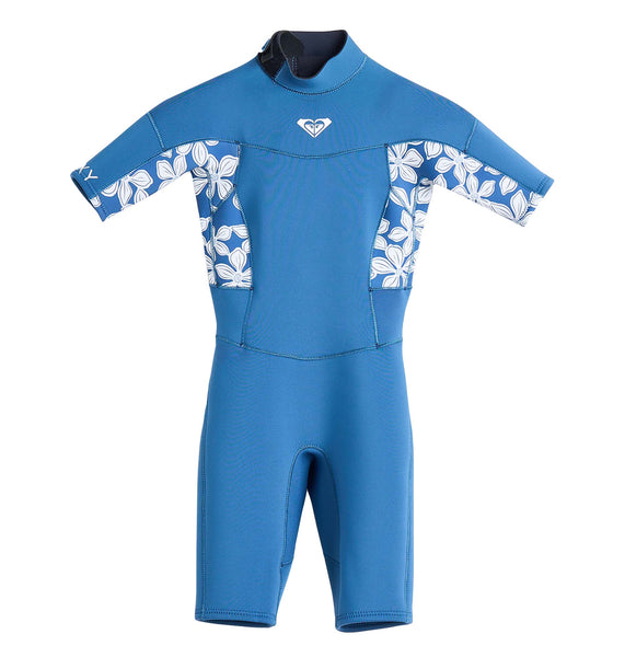 ROXY キッズ ウェットスーツ 上下セット 120 130 OUTLET】Roxy GIRL 3/2 SWELL BZ SS SP キッズ 半袖スプリングスーツ