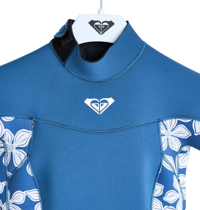 【OUTLET】Roxy GIRL 3/2 SWELL BZ SS SP キッズ 半袖スプリングスーツ
