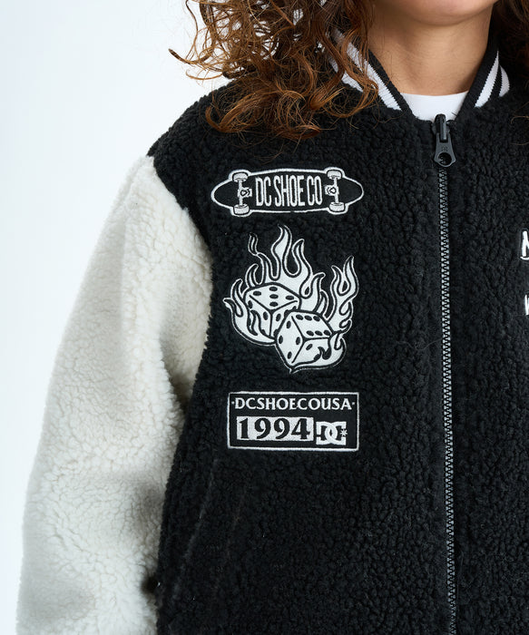 DC Shoes 25 KD REVERSIBLE STAND JACKET ジャケット アウター ボア キッズ