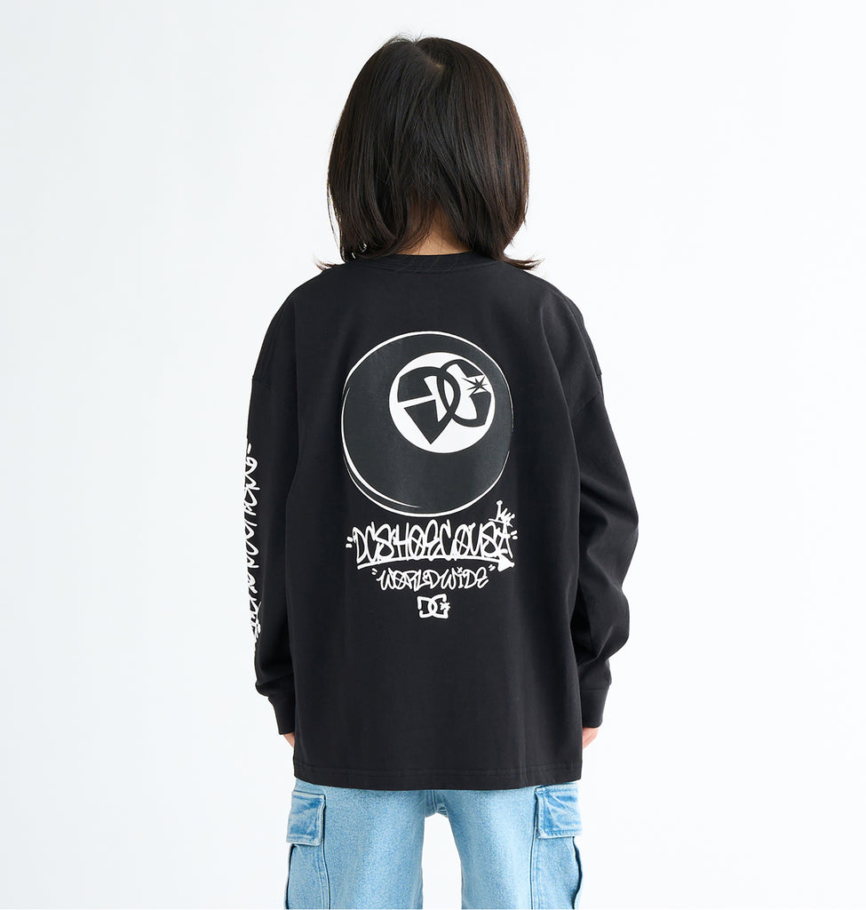 OUTLET】DC Shoes 25 KD GAME LS キッズ トップス ロンT