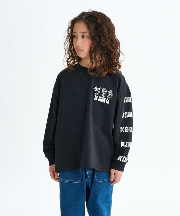 DC Shoes 25 KD PLAY TIME LS 長袖Tシャツ キッズ