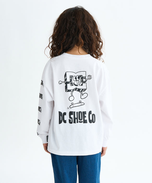 DC Shoes 25 KD PLAY TIME LS 長袖Tシャツ キッズ