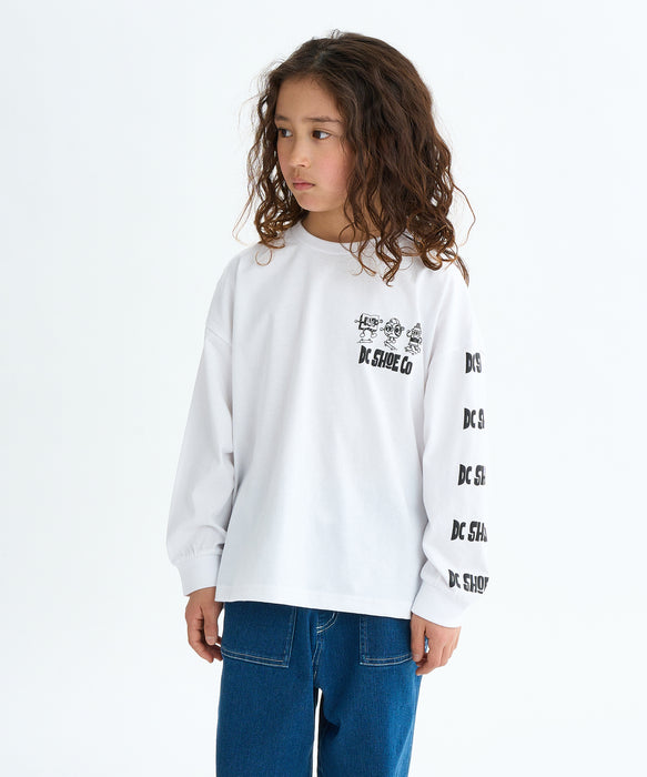 DC Shoes 25 KD PLAY TIME LS 長袖Tシャツ キッズ