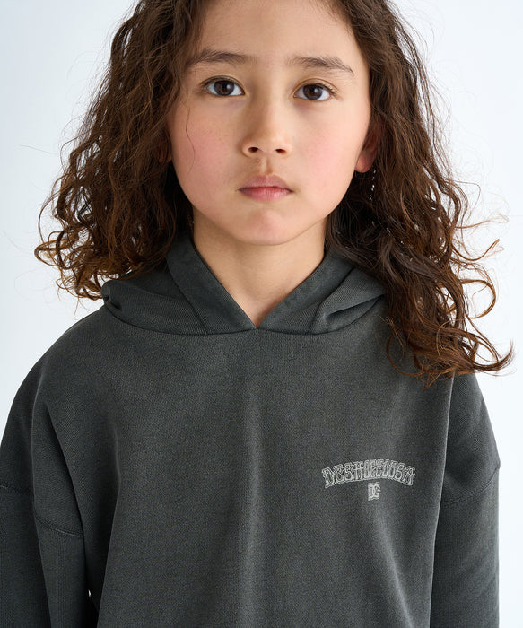 DC Shoes 25 KD SKATE SKULL PH フーディ パーカー キッズ
