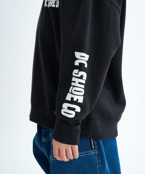DC Shoes 25 KD NAUGHTY BOYS CREW プルオーバー キッズ