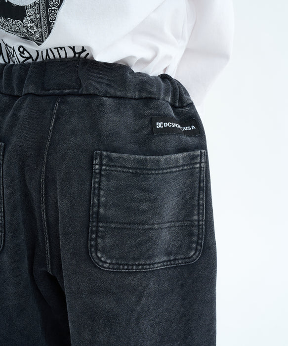 【OUTLET】DC Shoes 25 KD HIDDEN FLEECE PANT フリースパンツ セットアップ キッズ