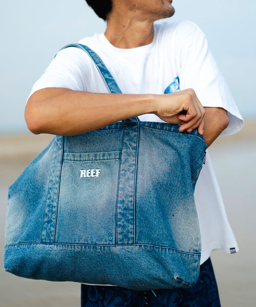 REEF BLUE BAG デニム トートバッグ 【2026年夏モデル】