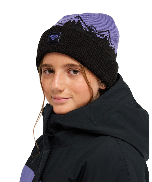ROXY キッズ SNOWROX GIRL BEANIE ビーニー 【26-27SNOWモデル】 PNB0 / F