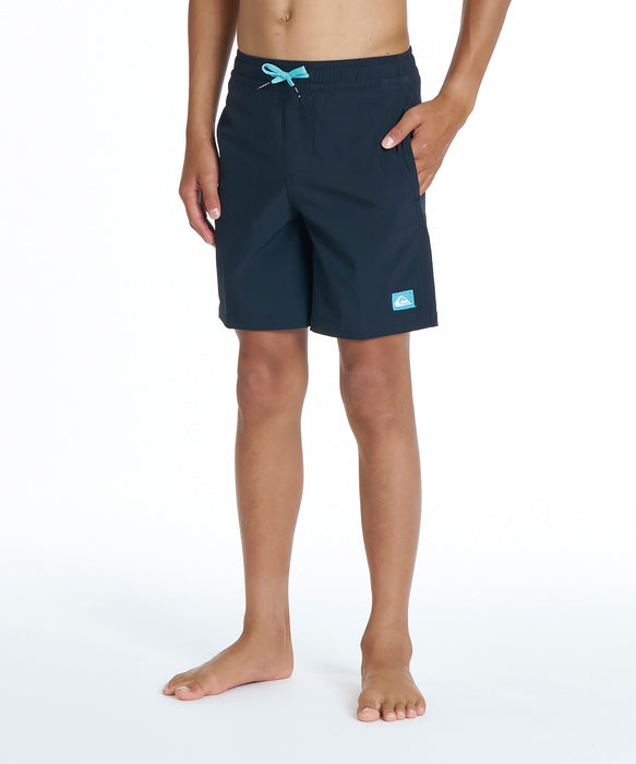 QUIKSILVER キッズ SOLID VOLLEY YOUTH 16NB ジャムボードショーツ