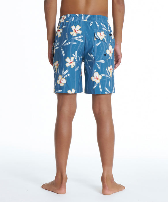 QUIKSILVER キッズ BOTANICAL VOLLEY YOUTH 16NB ジャムボードショーツ