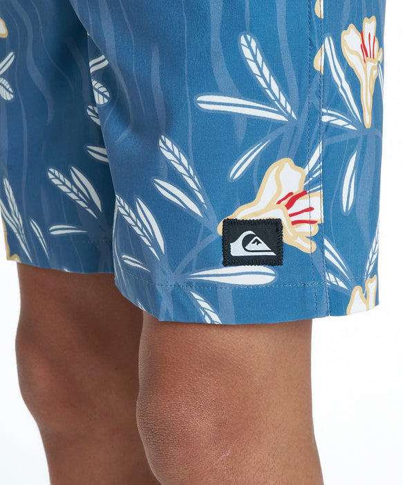QUIKSILVER キッズ BOTANICAL VOLLEY YOUTH 16NB ボードショーツ 【2026年夏モデル】 BLU / 160