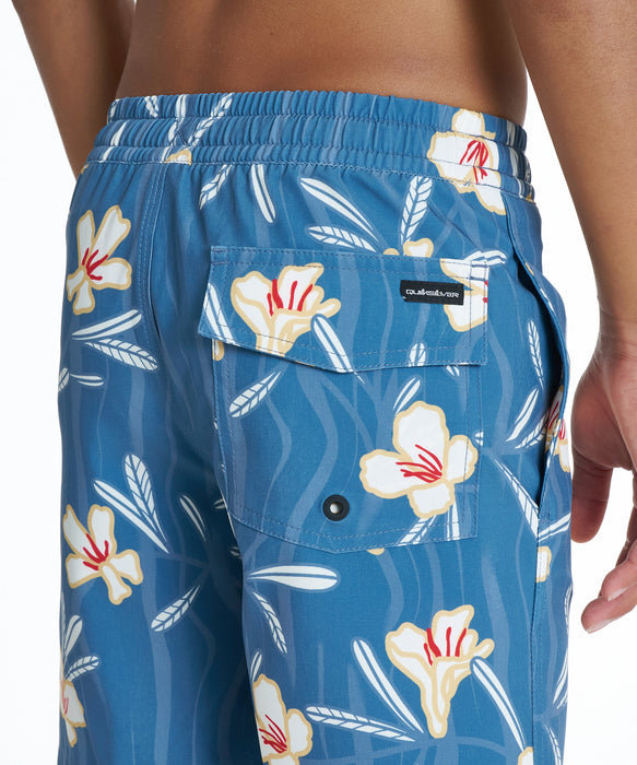 QUIKSILVER キッズ BOTANICAL VOLLEY YOUTH 16NB ボードショーツ 【2026年夏モデル】 BLU / 160
