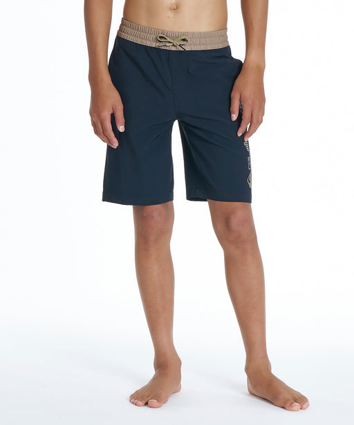 QUIKSILVER キッズ COLOR BLOCK VOLLEY YOUTH 17NB ボードショーツ 【2026年夏モデル】 BLK / 160