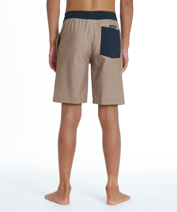 QUIKSILVER キッズ COLOR BLOCK VOLLEY YOUTH 17NB ジャムボード