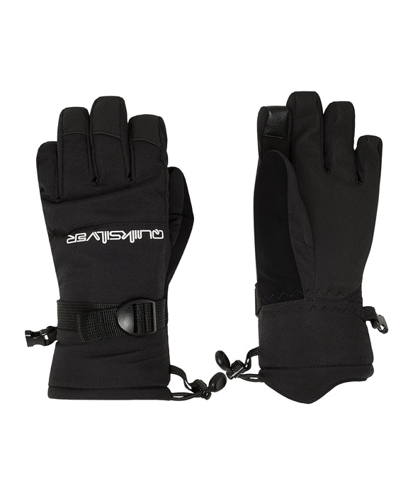 QUIKSILVER キッズ MISSION YOUTH GLOVE スノーグローブ 【25-26SNOWモデル】 KVJ0 / L