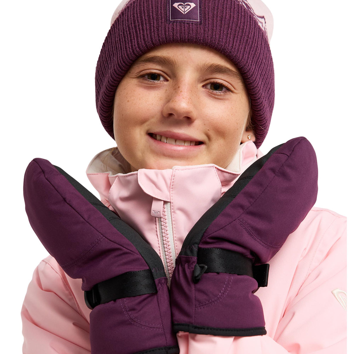 ROXY キッズ ROXY JETTY GIRL SOLID MITT スノーグローブ 【26-27SNOW