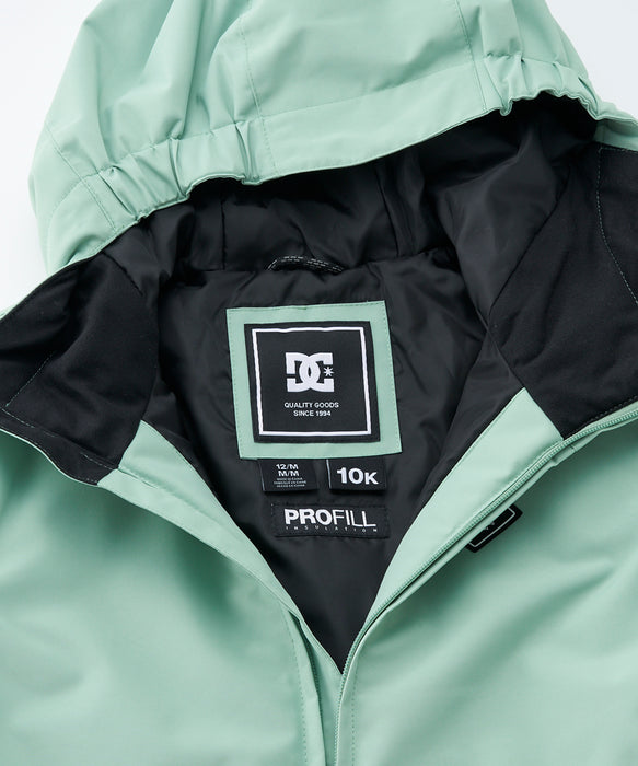 DC SHOES キッズ BASIS YOUTH JACKET スノージャケット 【25-26SNOWモデル】 GHZ0 / 160
