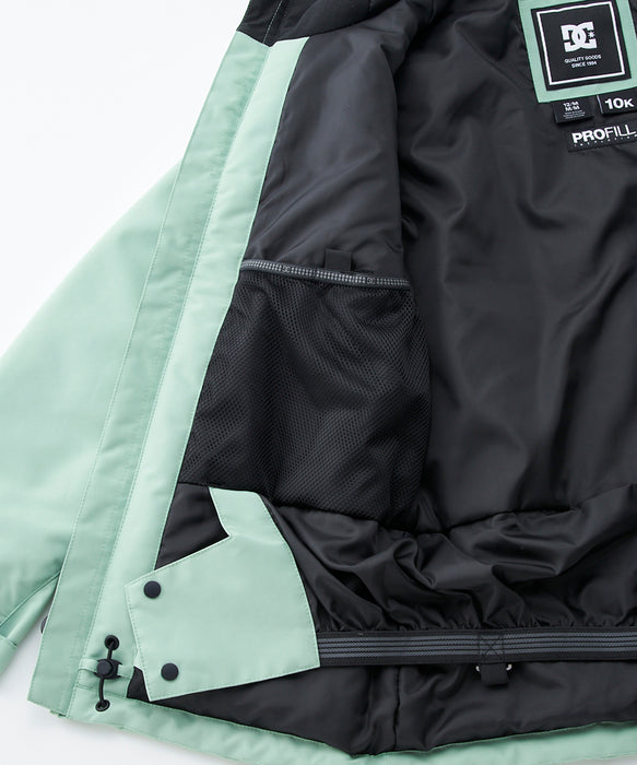 DC SHOES キッズ BASIS YOUTH JACKET スノージャケット 【25-26SNOWモデル】 GHZ0 / 160