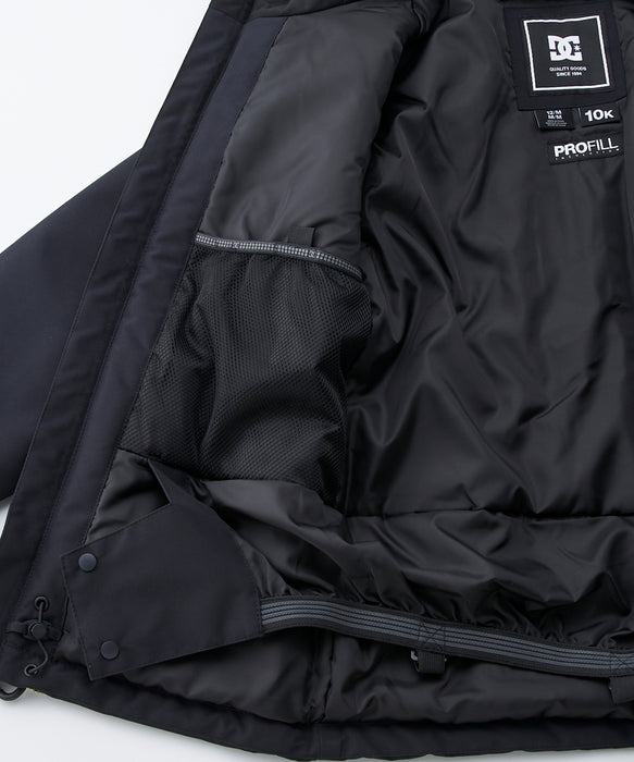 DC SHOES キッズ BASIS YOUTH JACKET スノージャケット 【25-26SNOWモデル】 XKKN / 160