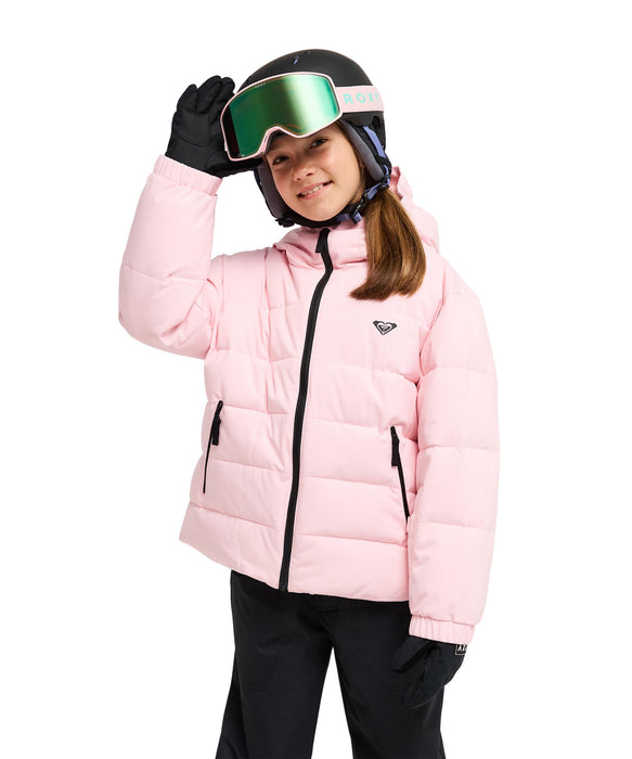 ROXY キッズ SNOWYHILL PUFFY GIRL JK スノージャケット 【26-27SNOWモデル】 MDA0 / 150