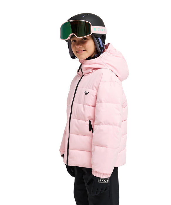 ROXY キッズ SNOWYHILL PUFFY GIRL JK スノージャケット 【26-27SNOWモデル】 MDA0 / 150