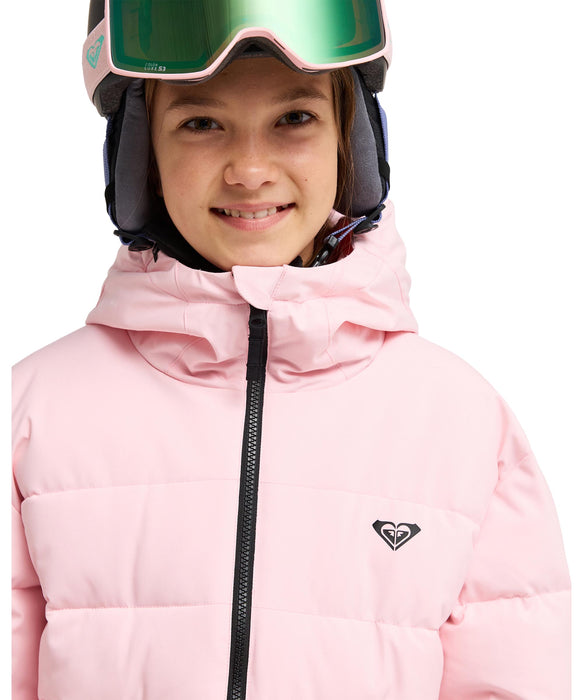 ROXY キッズ SNOWYHILL PUFFY GIRL JK スノージャケット 【26-27SNOWモデル】 MDA0 / 150