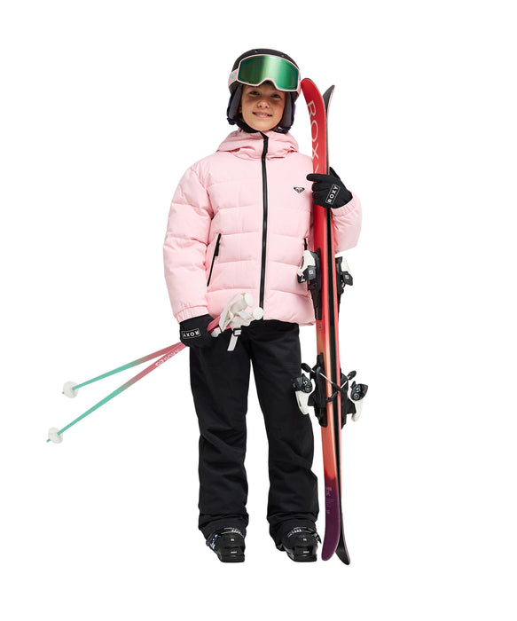 ROXY キッズ SNOWYHILL PUFFY GIRL JK スノージャケット 【26-27SNOWモデル】 MDA0 / 150